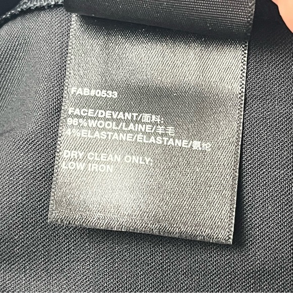 Lafayette 148 New York‎ Irving Black Wool Pant Womens US Size 14 Office NEW - Picture 5 of 15